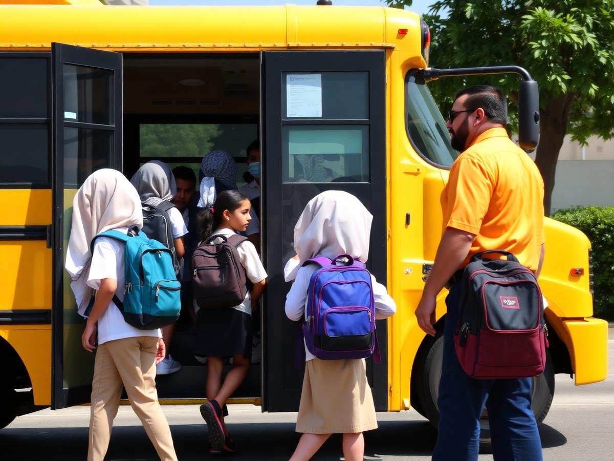 School Transportation Dubai